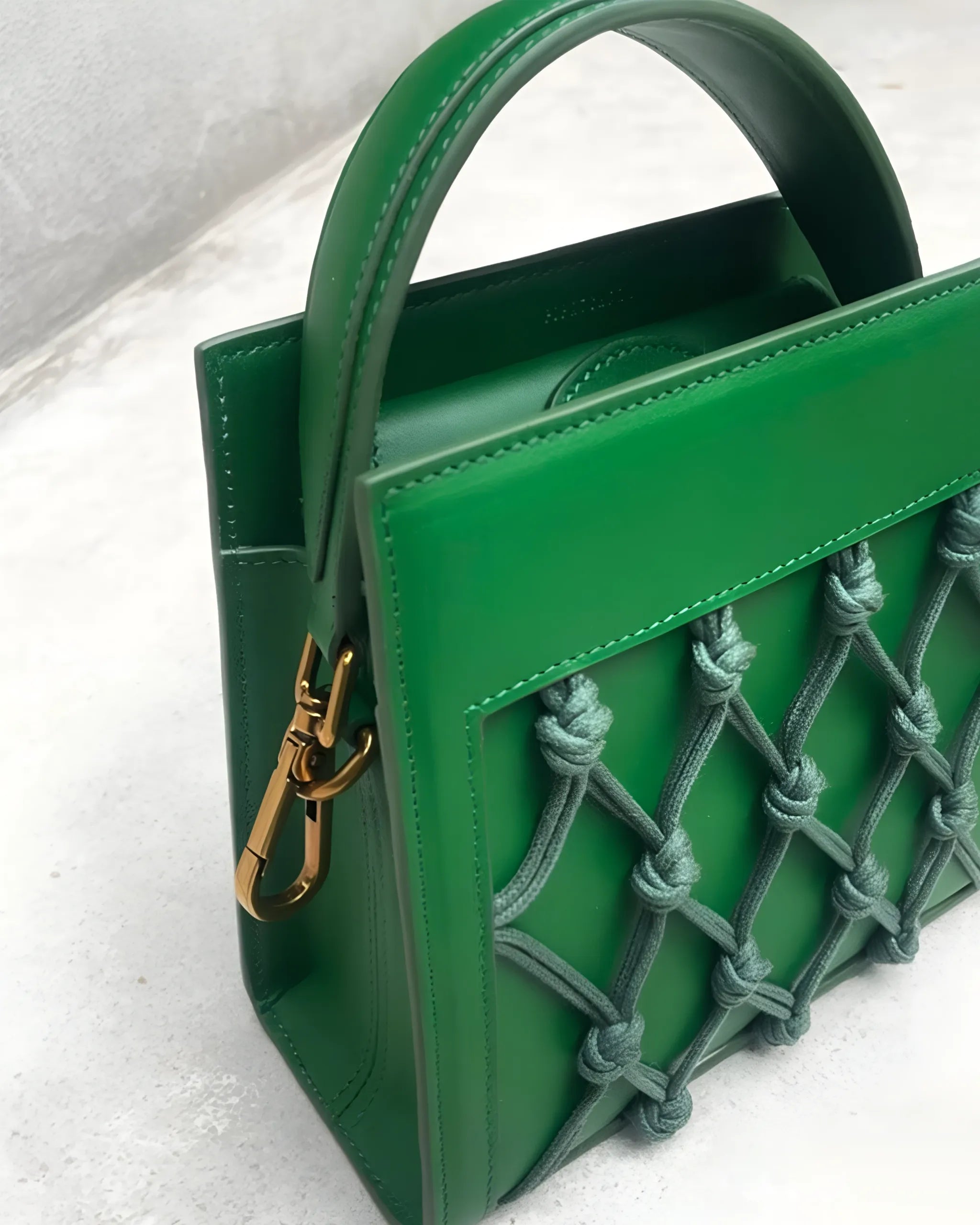 Amu Bag(Bamboo Green, Medium)