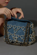 Mini Marine Gold Chain Bag(Ocean)
