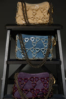 Mini Marine Gold Chain Bag(Oat)