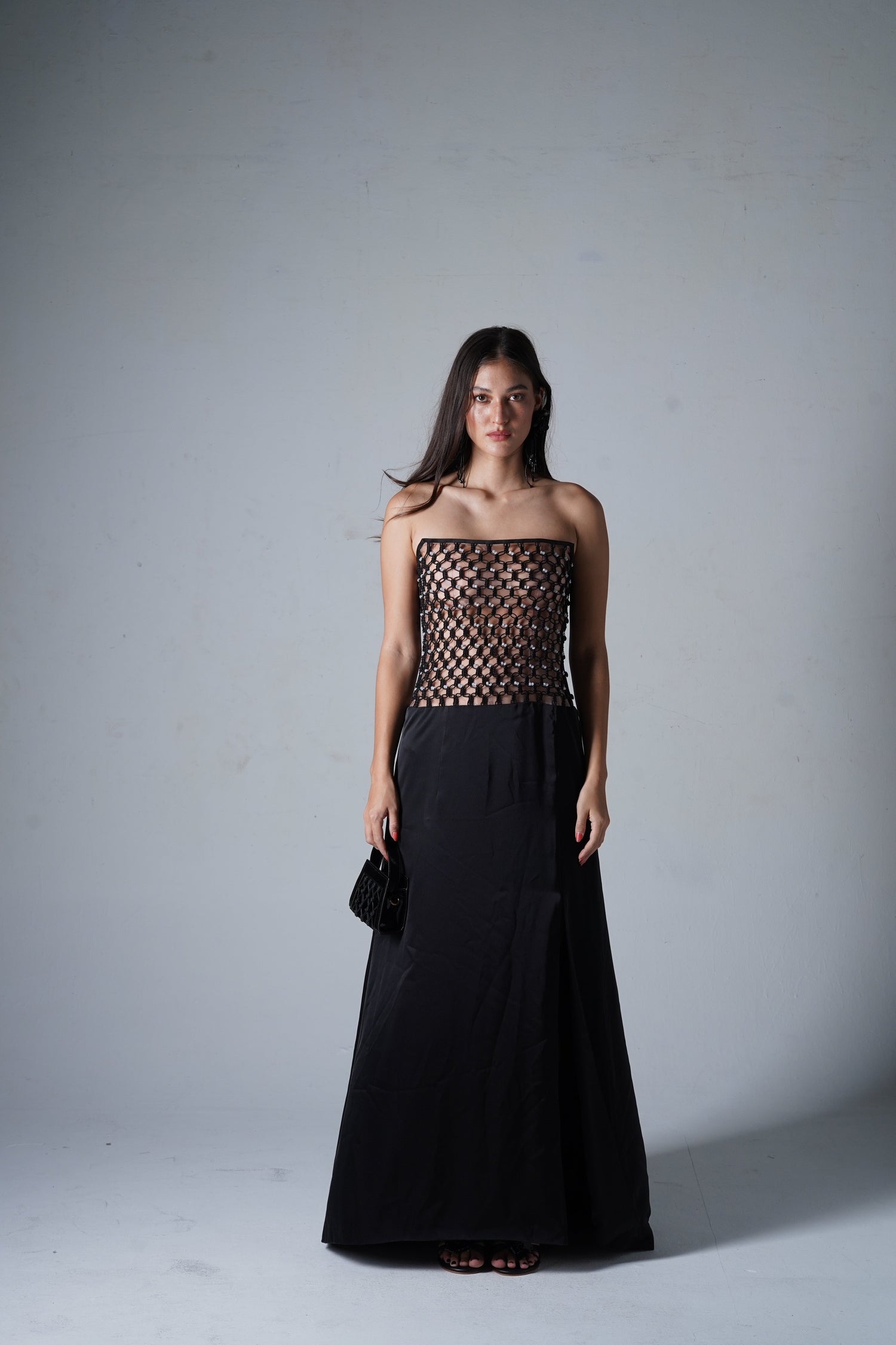 Look16 (Tulle Beading Dress)