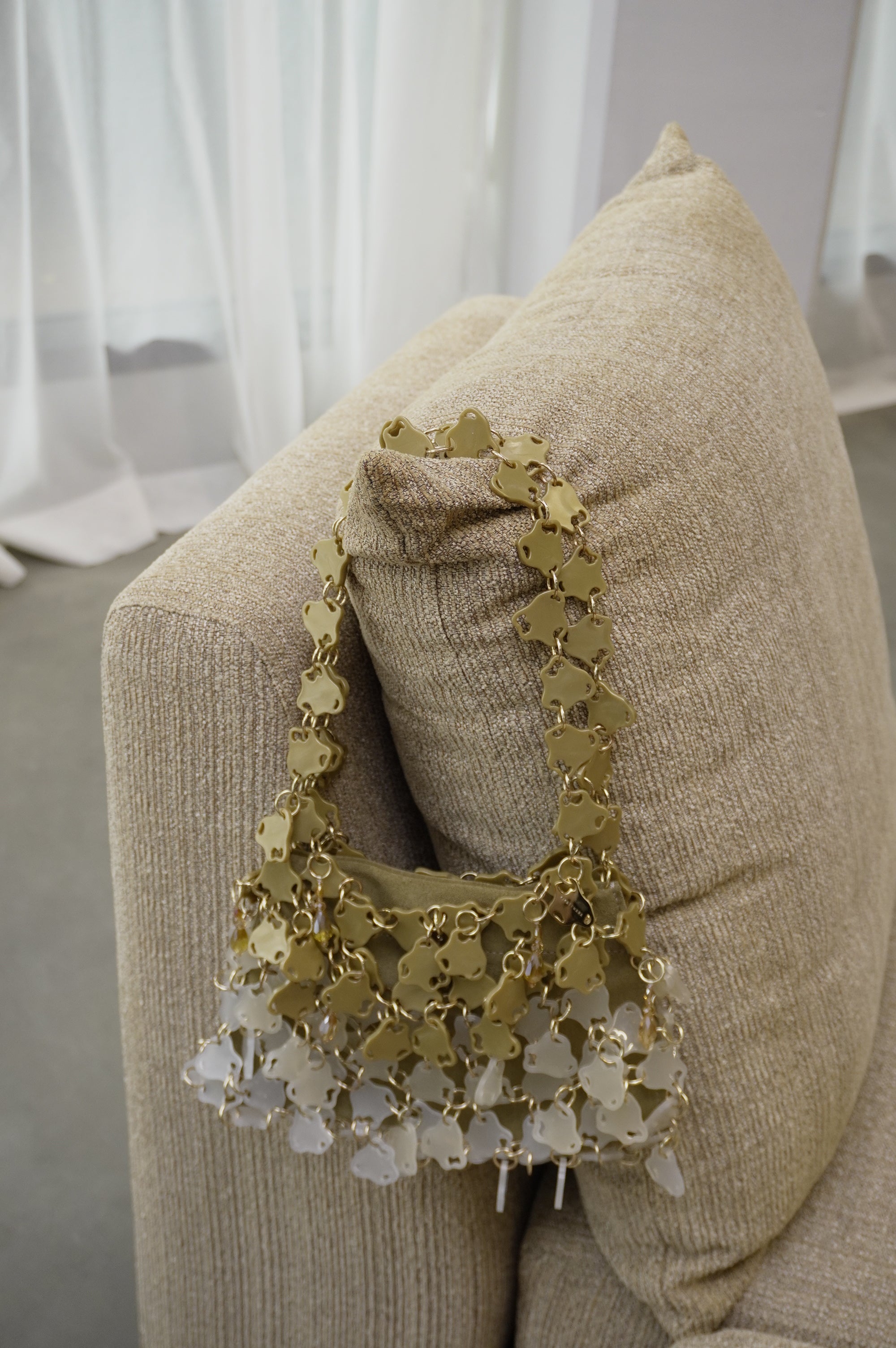 Infinitude Gradient Beading Bag - Oscar
