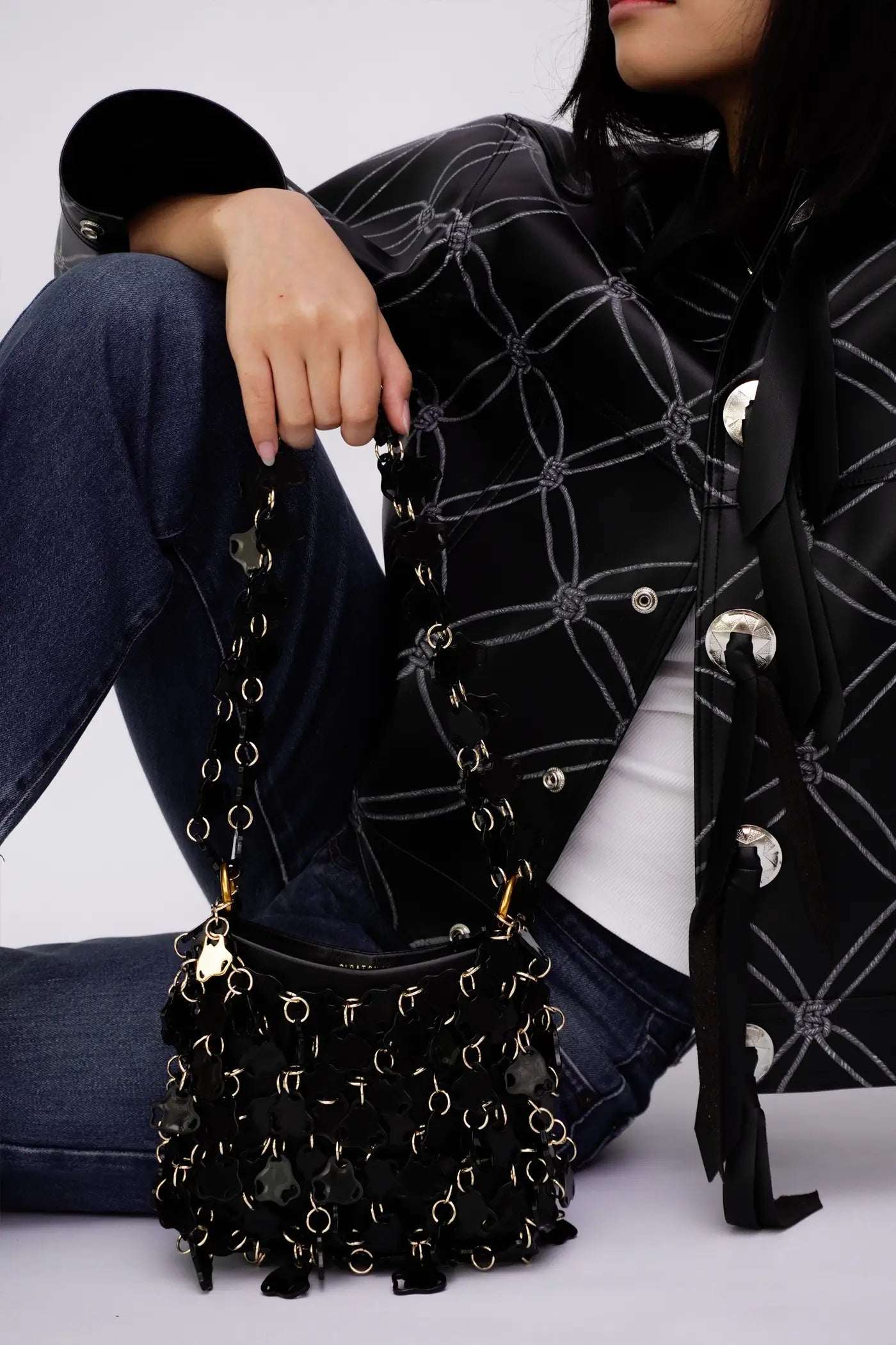 Infinitude Jade Bag(Hematite)