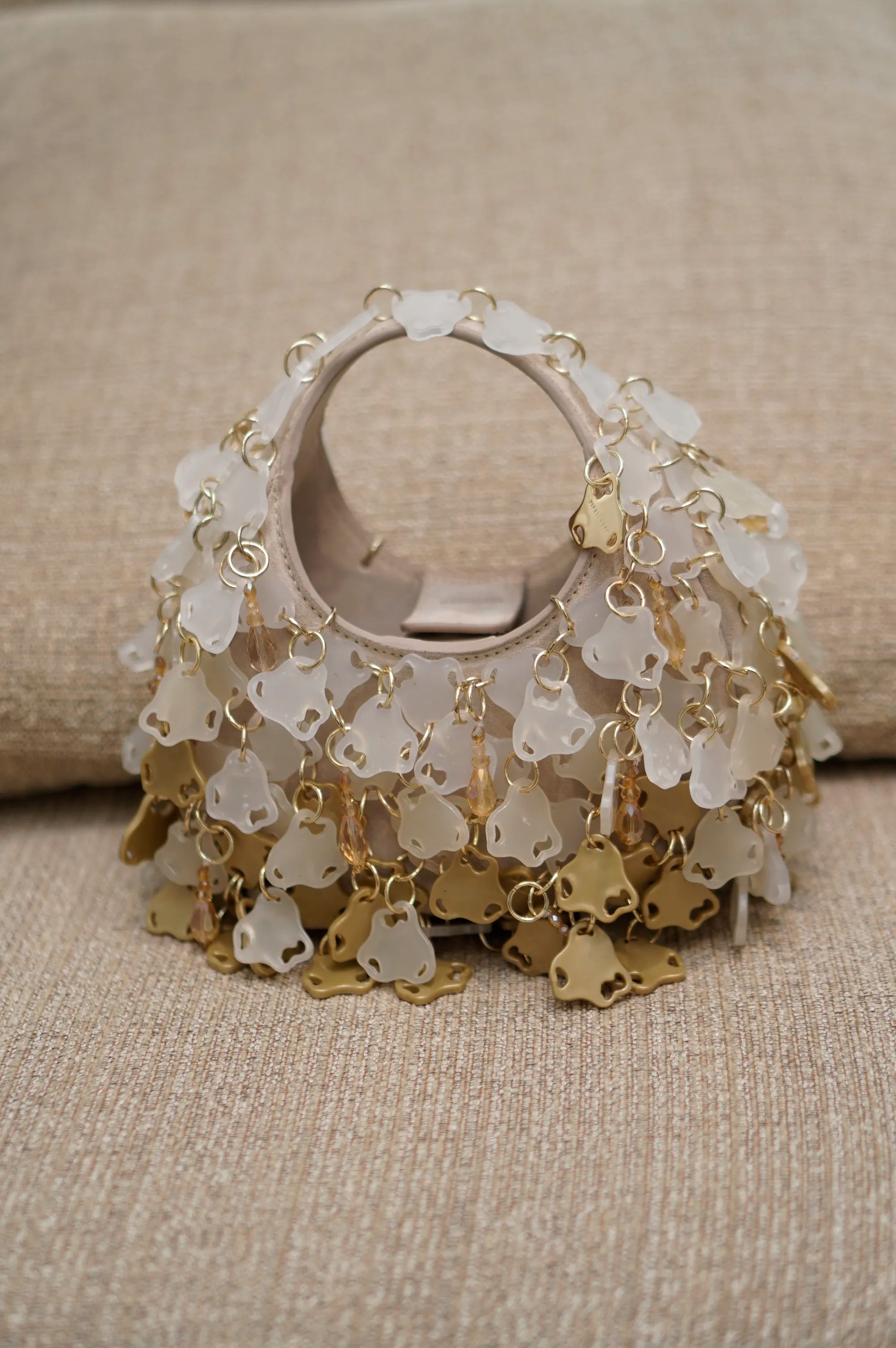 Infinitude Moon Beading Bag - Cedar