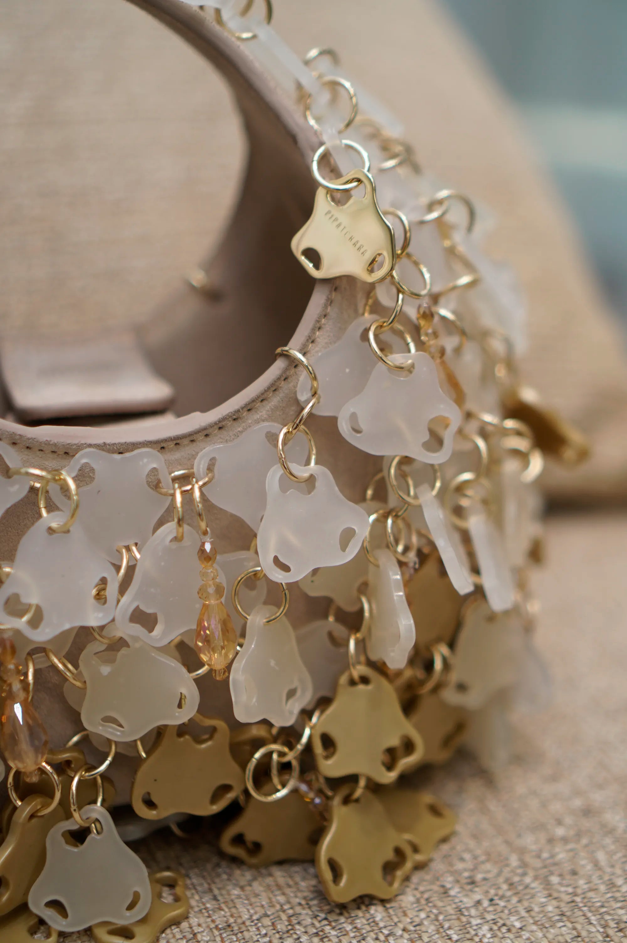 Infinitude Moon Beading Bag - Cedar