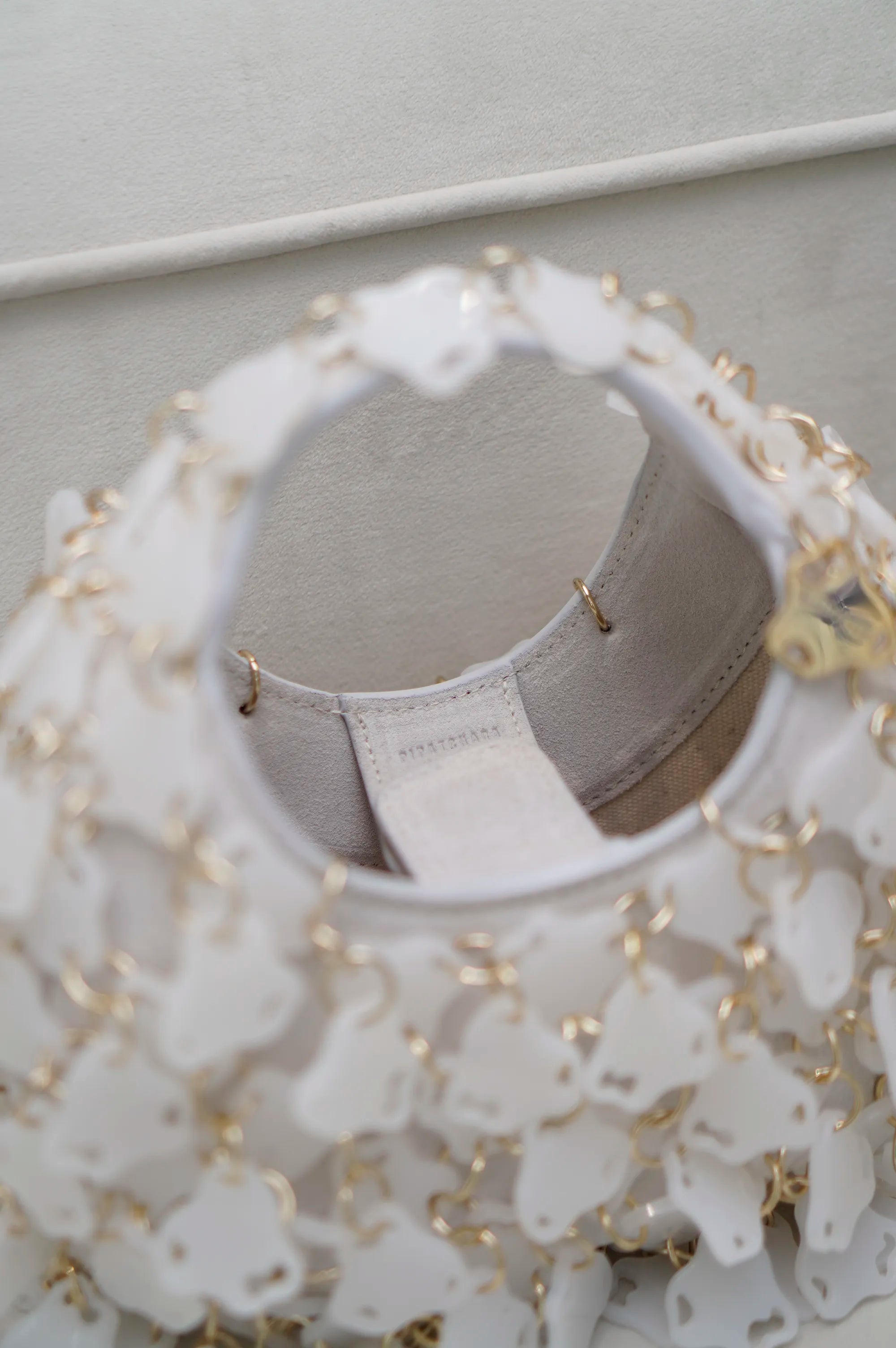 Infinitude Moon Bag - Clear White
