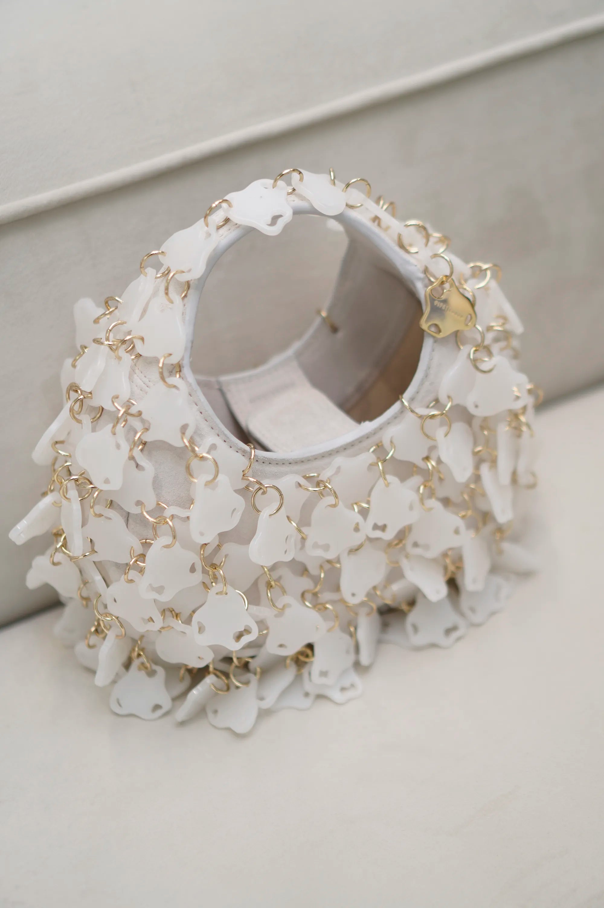 Infinitude Moon Bag - Clear White