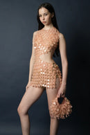 Infinitude Moon Bag(Salmon)