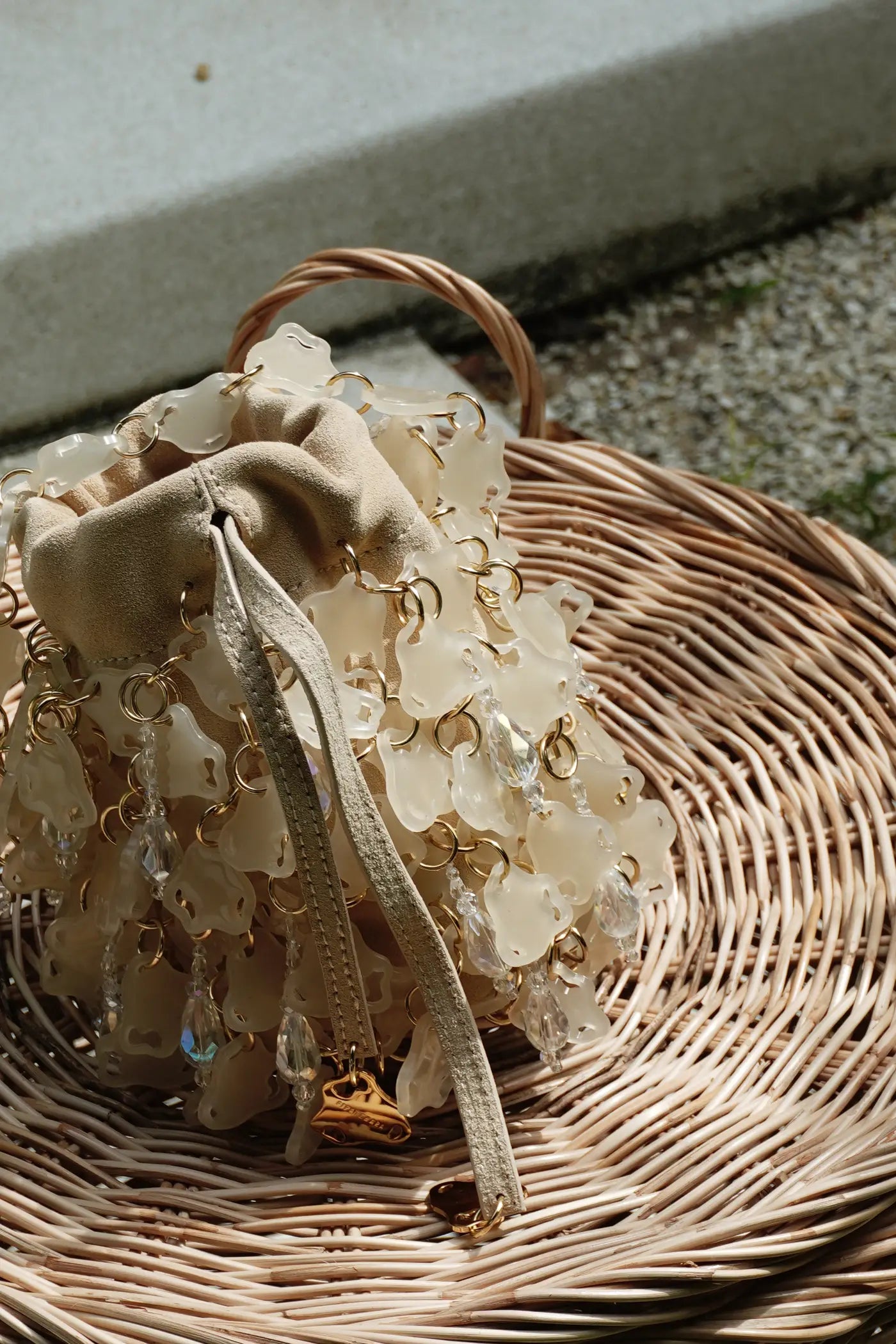 Infinitude Party Beading Bag(Oat)