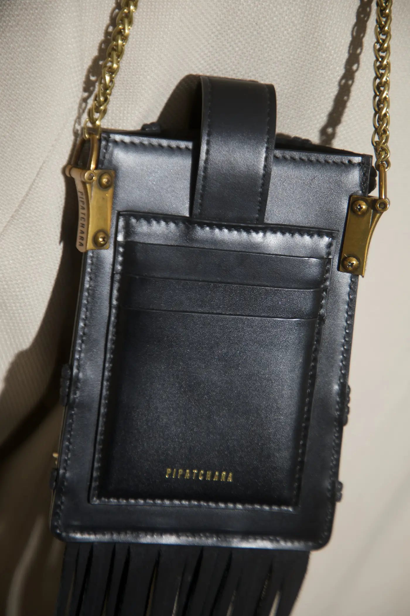 Madi Bag Fringes(Black)