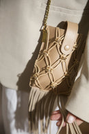 Madi Bag Fringes(Nude)