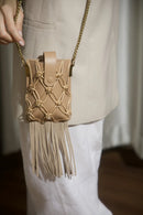 Madi Bag Fringes(Nude)