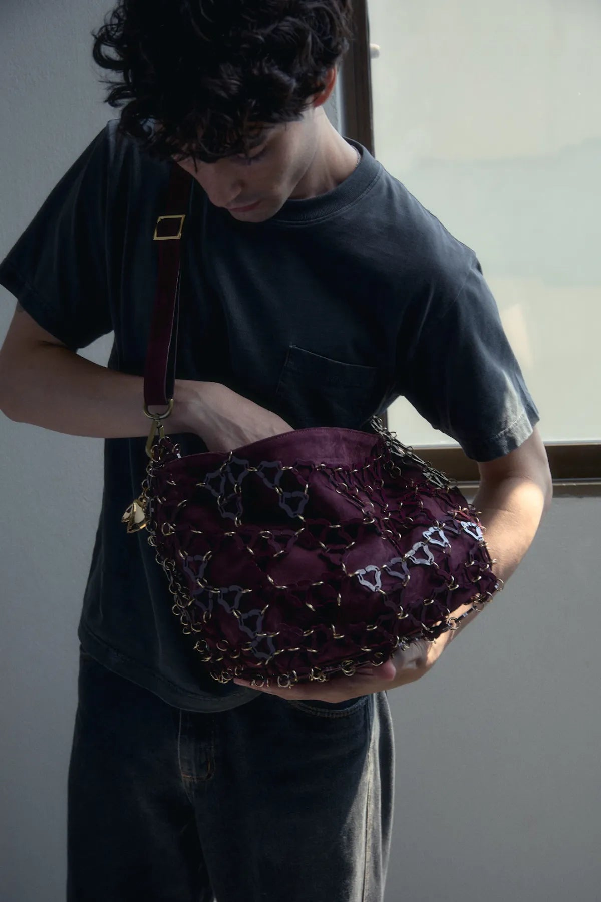 Marine Tote Bag(Violet)