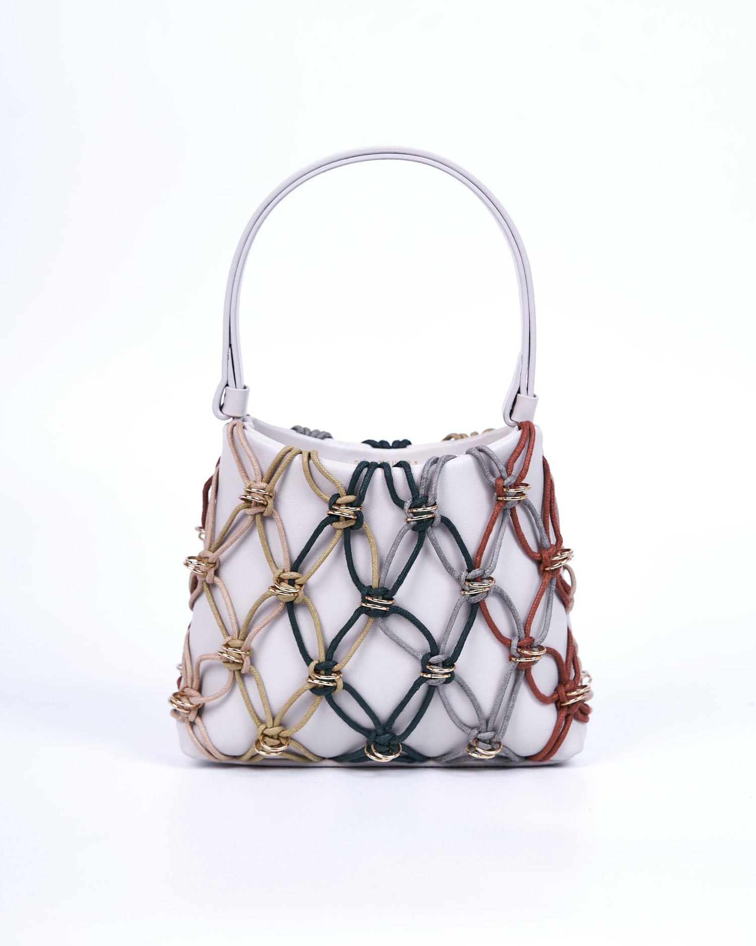 Mini Jade Bag Cotton Rope White Candy