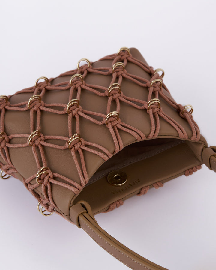 Mini Jade Bag Cotton Rope Nude Ovaltine