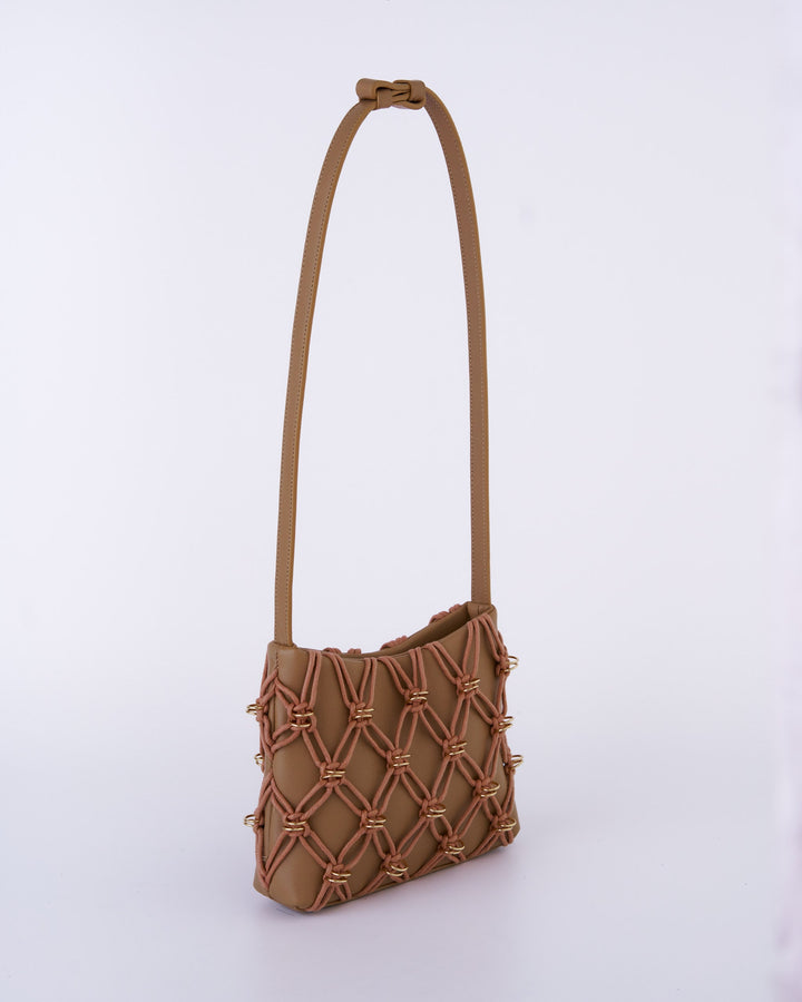 Mini Jade Bag Cotton Rope Nude Ovaltine
