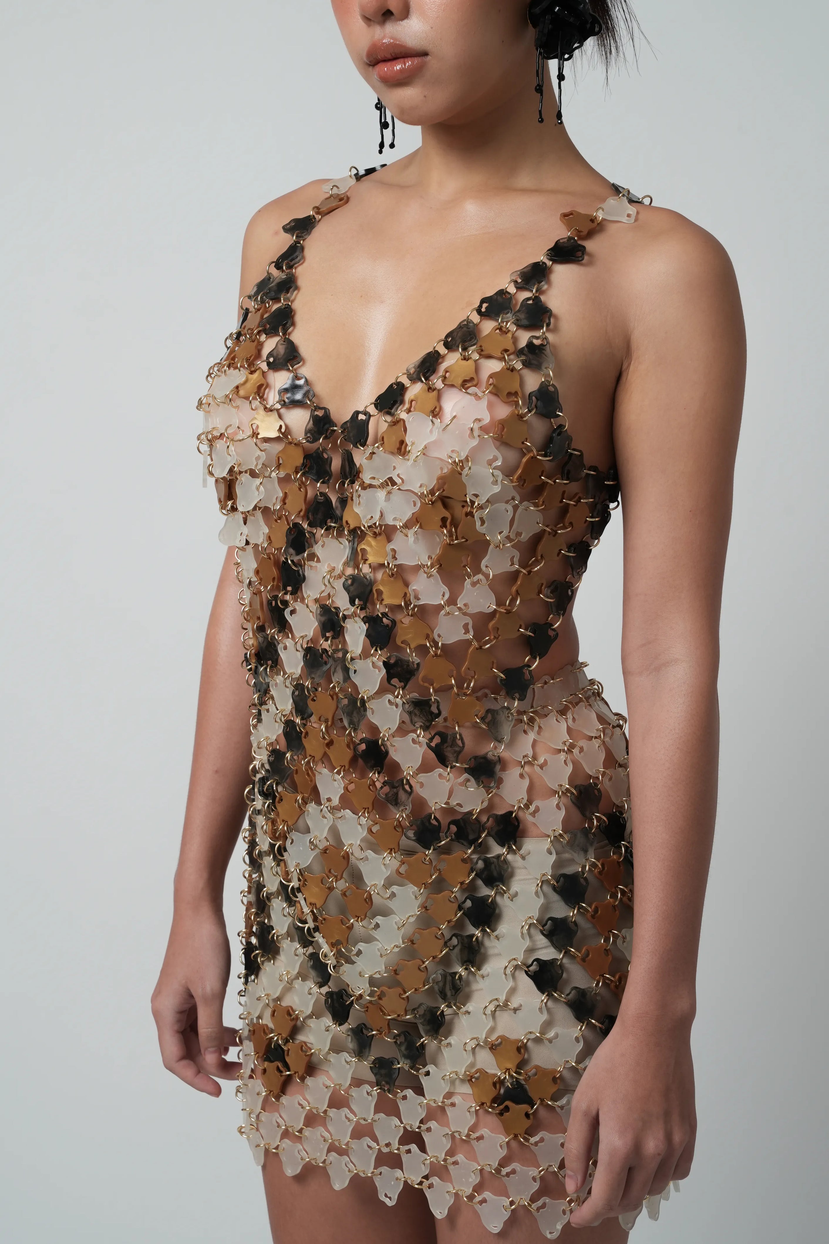 Python Infinitude Dress(Clear Black, Clear, Zircon)