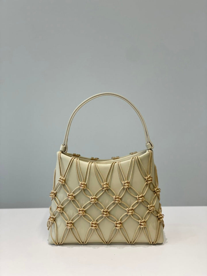 Jade Bag Cotton Rope Vanilla