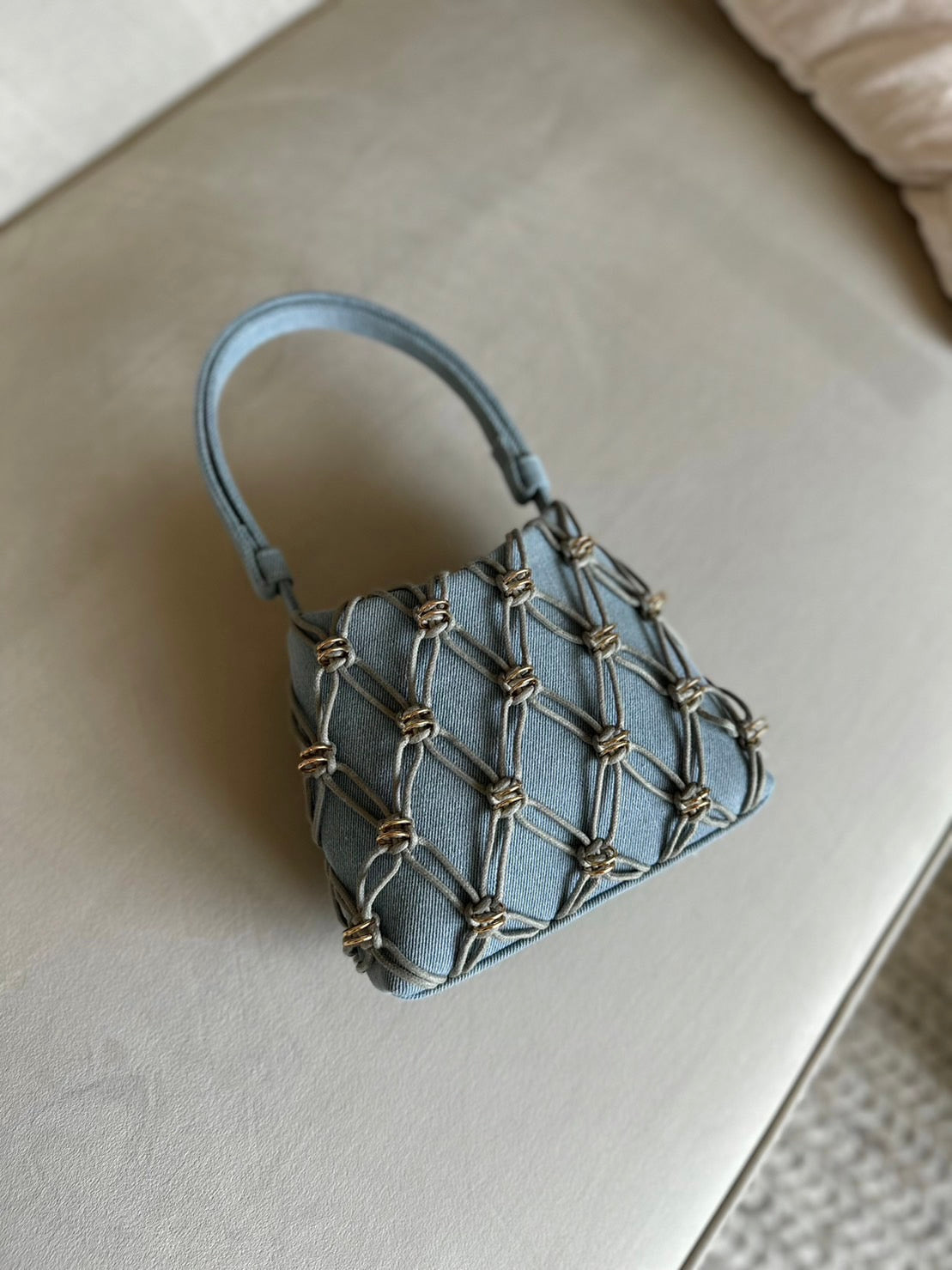 Jade Bag (Cotton Rope) - Dark Denim