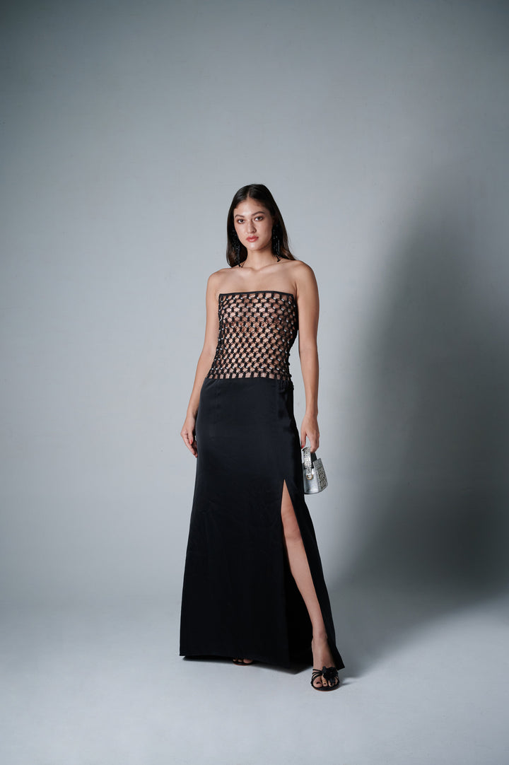 Look16 (Tulle Beading Dress)